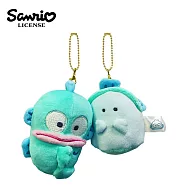 【日本正版授權】三麗鷗 x 幽靈 玩偶吊飾組 - 人魚漢頓