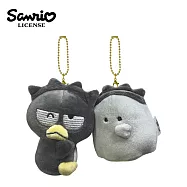 【日本正版授權】三麗鷗 x 幽靈 玩偶吊飾組 - 酷企鵝