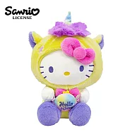 【正版授權】凱蒂貓 獨角獸造型 絨毛玩偶 25cm 娃娃/玩偶 Hello Kitty