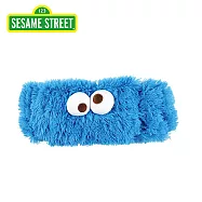 【日本正版授權】芝麻街 造型髮帶 寬版髮帶 - 餅乾怪獸