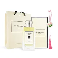 Jo Malone 情人節送禮首選[香水100ml+玫瑰香氛擴香石掛飾+品牌提袋]-多香味可選 (效期至2028.01) 青檸羅勒與柑橘