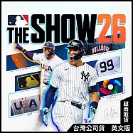 PS5《MLB THE SHOW 26美國職棒大聯盟26》英文一般版[台灣公司貨]