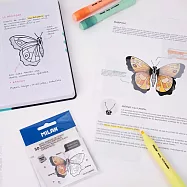 MILAN半透明便利貼_雪霧白_76mm_50張