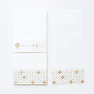 【日本Wa-Life】紙福一刻|翠sui 美濃和紙一筆籤 ‧ 龜甲紋樣