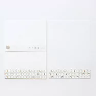 【日本Wa-Life】紙福一刻|翠sui 美濃和紙信紙 ‧ 龜甲紋樣