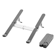 【KING JIM】鋁合金攜帶型筆電架 / 灰色