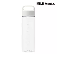 【MUJI 無印良品】上蓋可提水壺/附刻度 /約500ml/白1入