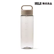 【MUJI 無印良品】上蓋可提水壺/附刻度 /約500ml/沙棕1入