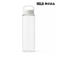 【MUJI 無印良品】上蓋可提水壺/附刻度 /約700ml/白1入