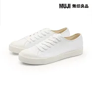 【MUJI 無印良品】撥水加工舒適休閒鞋 27cm 白色