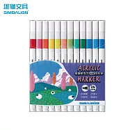 雄獅 壓克力丙烯顏料筆 24色