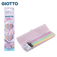 【義大利 GIOTTO】糖果系素描鉛筆10入組(附筆削橡擦)