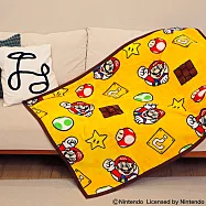 【日本丸真】瑪利歐 角色主題毛毯 跳躍驚喜