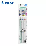 PILOT 果汁筆Plus 0.4 3支入 B(黑+藍+橘)