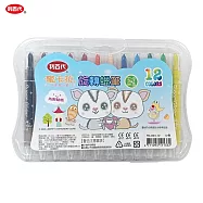 利百代 蜜卡拉旋轉蠟筆 12色