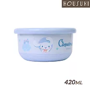 【HOUSUXI舒希】三麗鷗大耳狗喜拿-不鏽鋼雙層隔熱碗420ml-A4