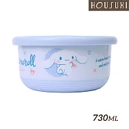 【HOUSUXI舒希】三麗鷗大耳狗喜拿-不鏽鋼雙層隔熱碗730ml-A4