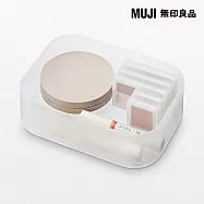 【MUJI 無印良品】含有再生聚丙烯化妝盒1/4橫型約150x110x45mm