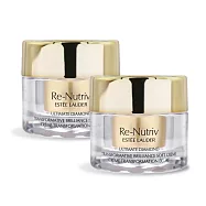 ESTEE LAUDER 雅詩蘭黛 白金級黑鑽松露逆時煥顏霜(15ml)X2-公司貨