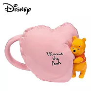 【日本正版授權】小熊維尼 陶瓷 馬克杯 425ml