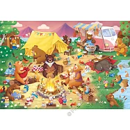 【雷諾瓦拼圖】熊熊露營趣/找樂子_200片