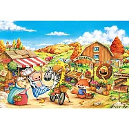 【雷諾瓦拼圖】農場市集/古依平_200片