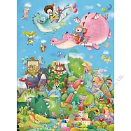 【雷諾瓦拼圖】勇闖龍樂園/呂芊_504片