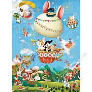 【雷諾瓦拼圖】兔兔心旅程/呂芊_504片