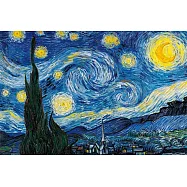 【雷諾瓦拼圖】星夜/梵谷/夜光_1008片