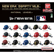 【日本正版授權】全套15款 NEW ERA 59FIFTY MLB 模型吊飾 棒球帽 扭蛋/轉蛋 897832