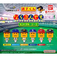 【日本正版授權】全套6款 野球魂A 調子君 中央聯盟 扭蛋/轉蛋 865770