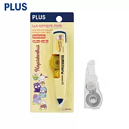 (1正1內)PLUS 三麗鷗男團限量MR智慧型滾輪修正帶 貝克鴨