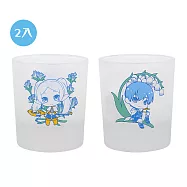 葬送的芙莉蓮 鑽底霧杯組(2入)-葬送的芙莉蓮A款(芙+欣)