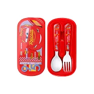 【BabyCity娃娃城】迪士尼不鏽鋼餐具輕便組/多款 無 閃電麥坤