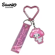【日本正版授權】三麗鷗 壓克力鑰匙圈 - 美樂蒂