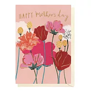 【LOUISE TILER】Mothers&rsquo;s Day Pink Flowers 母親節卡 #DD063