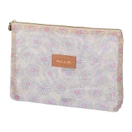 【日本Mark&rsquo;s】PAUL & JOE 網狀扁型收納袋 ‧ 可愛雛菊