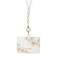 【日本Mark&rsquo;s】PAUL & JOE 證件夾 ‧ 白色西洋菊