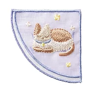 【日本Mark&rsquo;s】funlog. 刺繡書角書籤 ‧ 貓咪