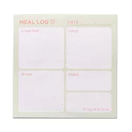 【日本Mark’s】funlog. 生活記錄便條紙 ‧ 餐食記錄