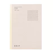 【日本Mark&rsquo;s】EDiT上質筆記本(160頁) A5 ‧ 5mm方格