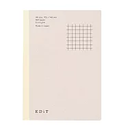【日本Mark&rsquo;s】EDiT上質筆記本(160頁) A6 ‧ 5mm方格