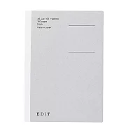 【日本Mark&rsquo;s】EDiT上質筆記本(160頁) A6 ‧ 空白