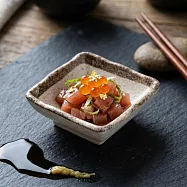 【日本野田】美濃燒|角千代口 陶瓷小碟7.3cm ‧ 白唐津