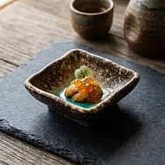 【日本野田】美濃燒|角千代口 陶瓷小碟7.3cm ‧ 岩清水