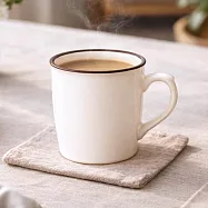 【日本野田】美濃燒|職人釉燒 陶瓷馬克杯430ml ‧ 瓷白