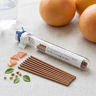 【日本悠悠庵】負離子香|淨化空氣 瓶裝線香8入 ‧ 粉紅葡萄柚