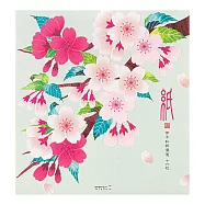 MIDORI JAPANWORKS日本名藝系列(春季) 便箋-絹印櫻花