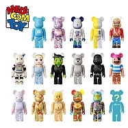 【日本正版授權】隨機1款 BE@RBRICK 庫柏力克熊 51代 盒玩 公仔/擺飾/積木熊 51周年限定