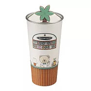 [星巴克]小熊棕梠樹不鏽鋼杯